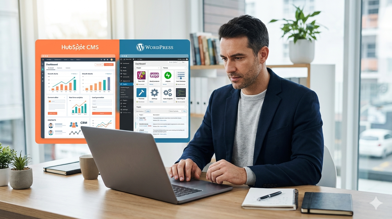 HubSpot CMS vs WordPress: Which Platform is Best for Business Websites in 2026?